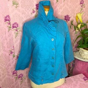 🌷 Ecru 🌷 100% Linen Blazer Jacket